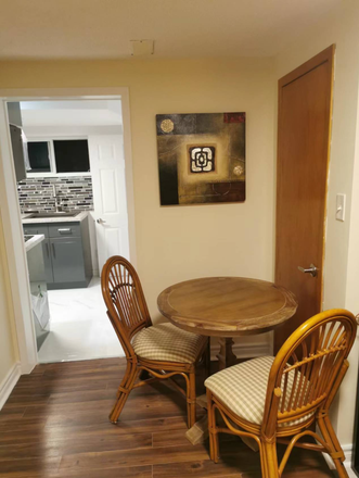 Dining - Willowdale - 1 bed Basement Apt short walk to subway | New kitchen & bath w/ Private Entran