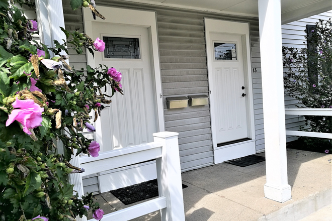 front porch - $740 - small furnished room in a 6b2b shared apartment. 1-year lease.