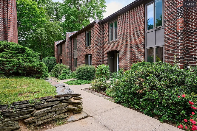 External landscape of the community - Amherst townhouse 4B2B