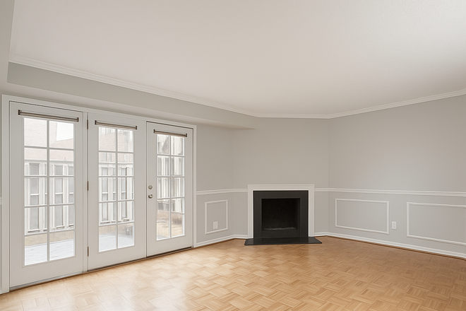 Outdoor patio for relaxation! - Charming 1BR/1BA apartment in Prime Chevy Chase, NW DC