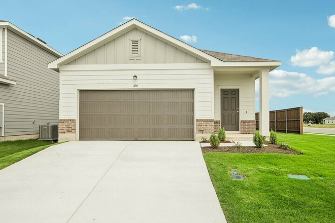 Front of House - Beautiful Home and Amenity Center. Lazy River! Google Fiber Internet, One room left!