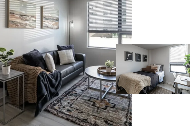Living room - Fieldstone Apartments