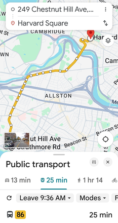 Steps to 86 Bus to Harvard Sq in 25min - Bright Room+Walk-in nr BC, Shops, 3 Green-Line,, NEU & BU, 86 Bus to Harvard, Incl Heat, H Apartments
