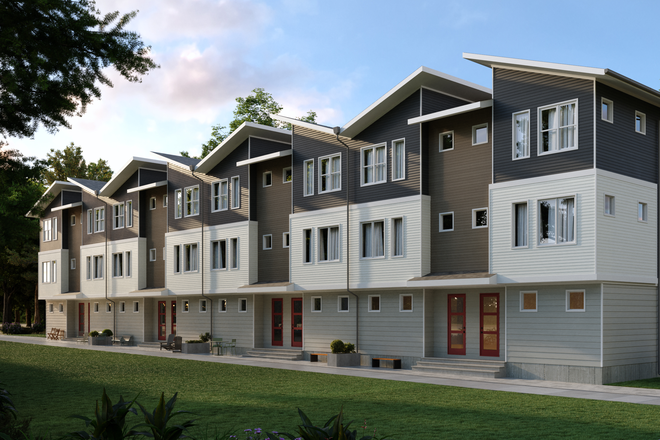 Front view - Brand-New 4BR Townhomes - Eight at State