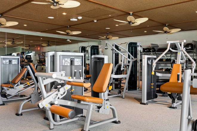 Gym - The Hub Tampa Apartments