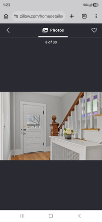First floor foyer - Beautiful Roslindale Getaway, Commuter Haven House