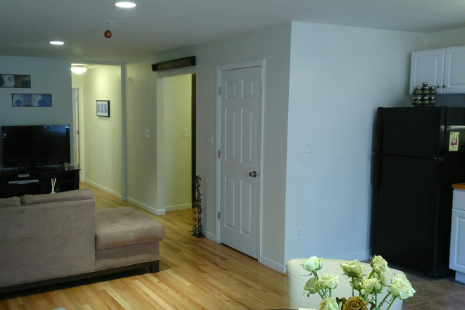 Hallway - Spacious renovated private 1 BR for rent Triplex