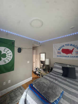 Bedroom (different angle) - Bedroom, personal bathroom, easy access to kitchen and living- two floors! Townhome