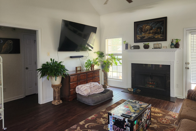living room - 3 bedroom 2 bath house looking for 2 roommates-10 min from campus!