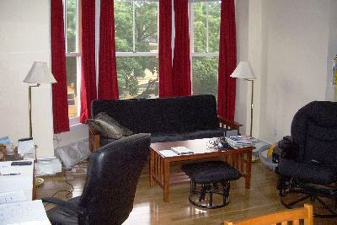 living room - Prospect St/Broadway post-doc house.