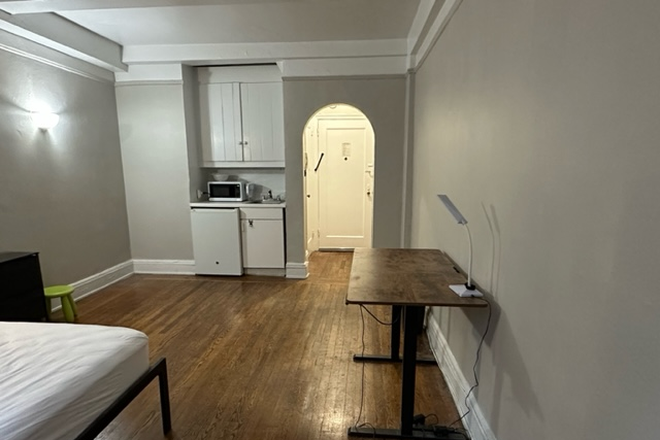 Room view from window - Studio next to Washington Square Park Apartments