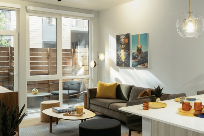 Living Room - ōLiv Boulder Apartments
