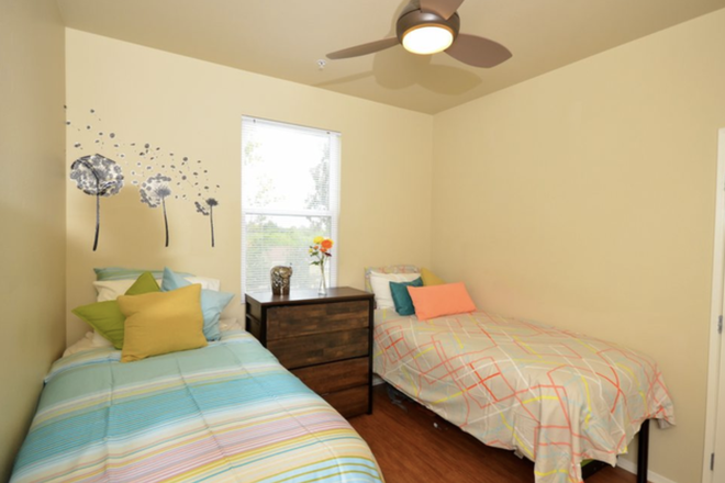 this is the shared bedroom - 2 Bed - 2 Bath Shared Bedroom Shared Bathroom Apartments – Female Only