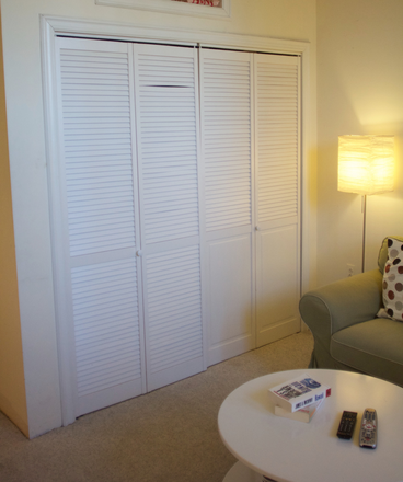 Closet - Large, Bright, Beautiful Furnished Room in Historic Row House - 1 Block to Metro