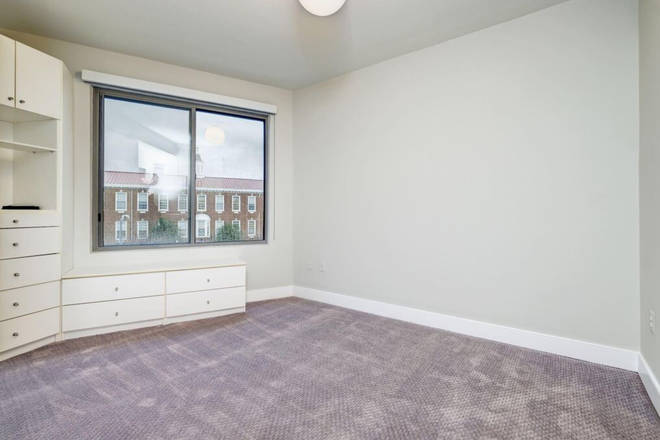 Primary bedroom - Open Room Near Tenley Metro Condo