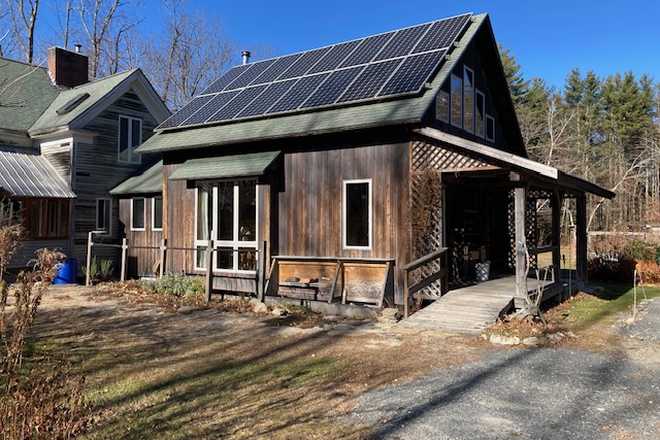 exterior of unit - Rural, fully furnished attached studio apt with direct access to hiking trails