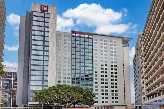 life-tower-houston-tx-main-6919-stock-751n1 - Life Tower - Available now to July - 14th-floor Bedroom in 2BR Apt