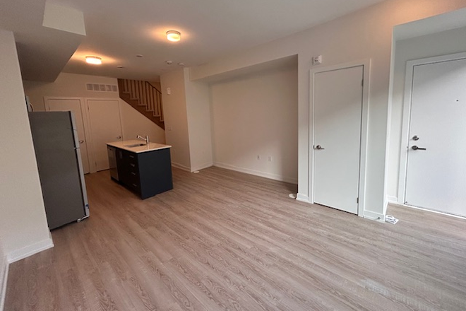 Living/Dining Room - Spacious New 2 BR 2.5 Bath Modern Townhouse w/ Premium Amenities Available Immediately for Stud