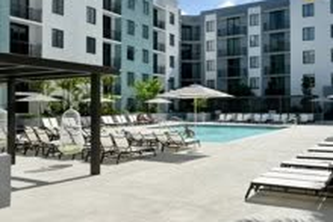 Pool Area - 4th St Commons Apartment – Walkable to FIU, Fully Furnished, Amazing View