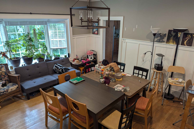 Dining room - Shared House Single Bedroom + Bonus room Combo Sublet with Backyard