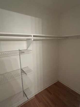 Walk in closet - Very nice recently renovated studio close to Georgetown campus. Quiet, well managed building. Apartments