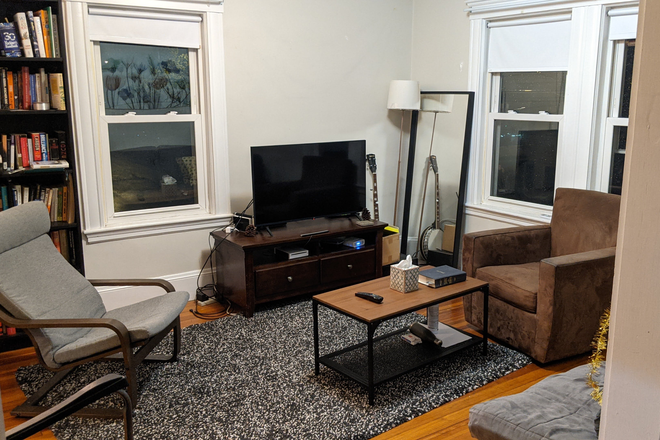 Living room - Spacious Room in 3Bed/2Bath Near Ball Square Duplex