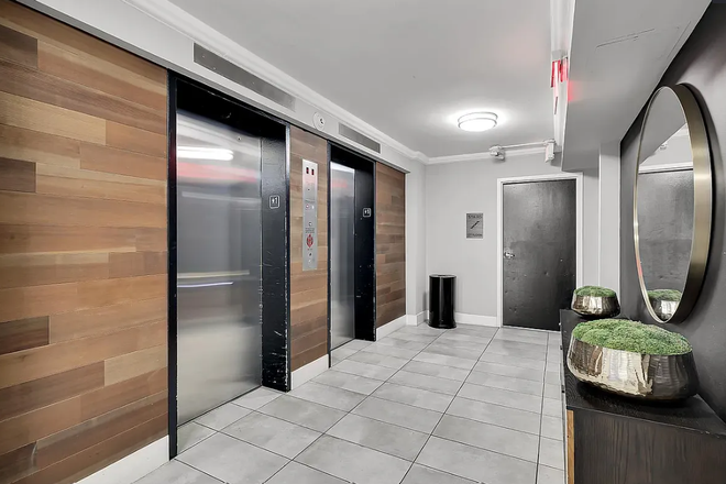 Building lobby - Newly renovated, spacious and sun-lit studio in Foggy Bottom Apartments