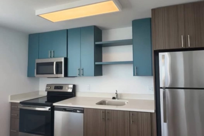 Kitchen - Union on Knox Apartments