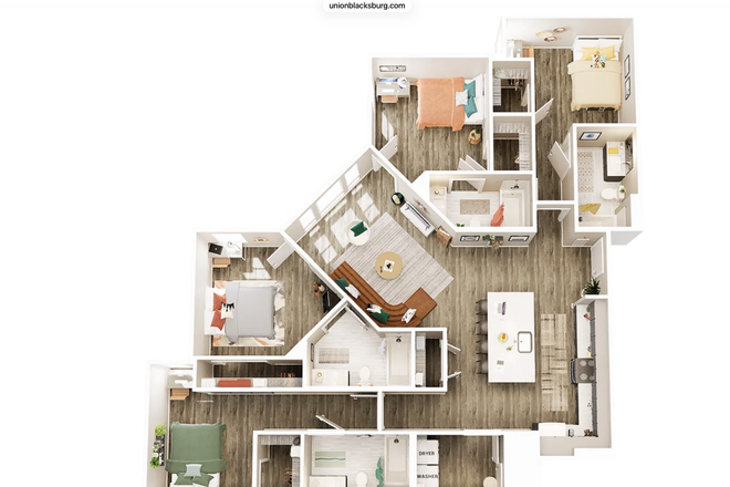 Floor plan - The Union