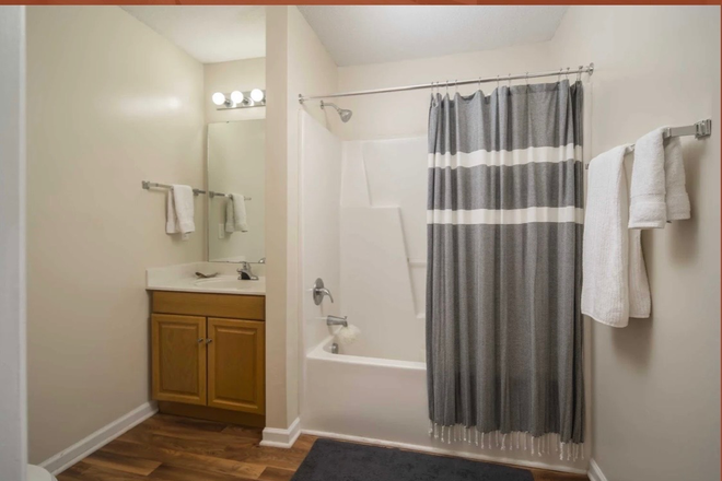 Bathroom - Mountaineer Village Apartments