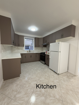 Kitchen - $3,600–$4,000 | Huge Renovated 3BR in Dyker Heights | No Fee Apartments