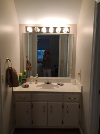 Washroom - Country quiet 0ne bedroom, bath   And shower         m for rent House