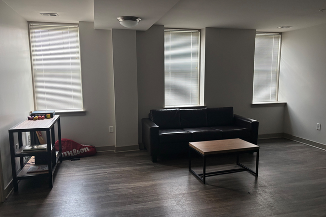 Living Room - Summer lease, 1bd/1bath, kitchen and appliances included, fully furnished Apartments