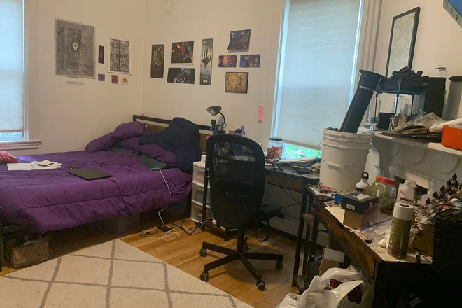 Bedroom - Avail Now! Bright 2BR 1st Floor Near Commuter Rail & Bus Lines - No Fee, $2600 Duplex