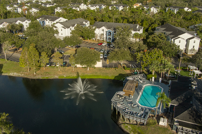 Overhead View - Mercury 4-Bedroom Apartment