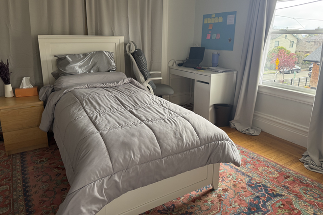 Bedroom - Furnished Room in Berkeley - Walk to Campus (late May - July)
