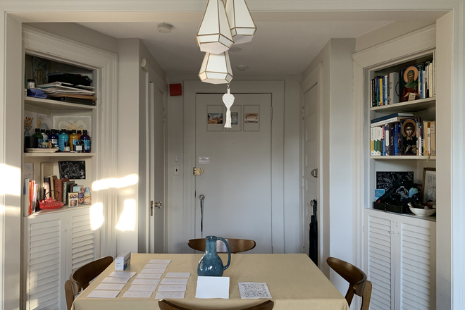 Living Room - 1 Bedroom Apartment - 60 Fenway - Available 1/1/26