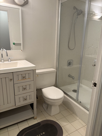Private bathroom - Unfurnished private room for rent in a shared condo unit at Weston Road