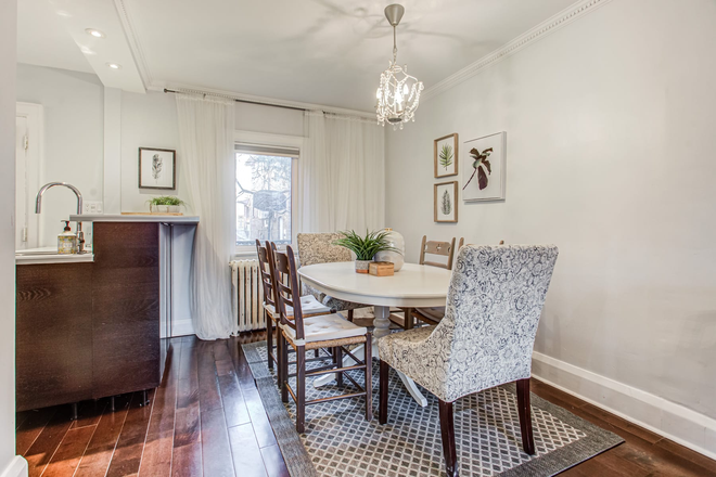 Dining room - One bedroom apartment in a house (not basement)