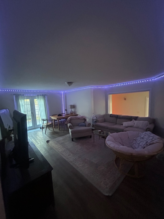 Living room - SPRING SUBLET ON SUNSET AVE, 15 MINUTE WALK TO CAMPUS CENTER Duplex