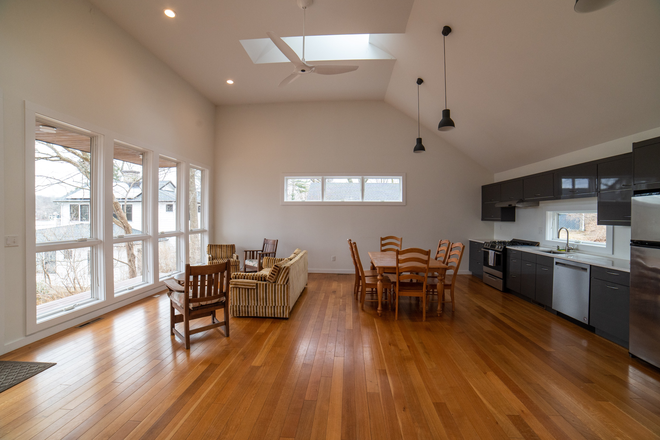 Open floor plan - Modern Lakefront Home