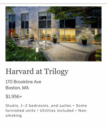 property description - Harvard at Trilogy