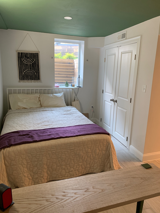 Renter's bedroom.  Fully furnished. - Porter/Harvard Square - Off Oxford Street - Private Furnished Room Condo