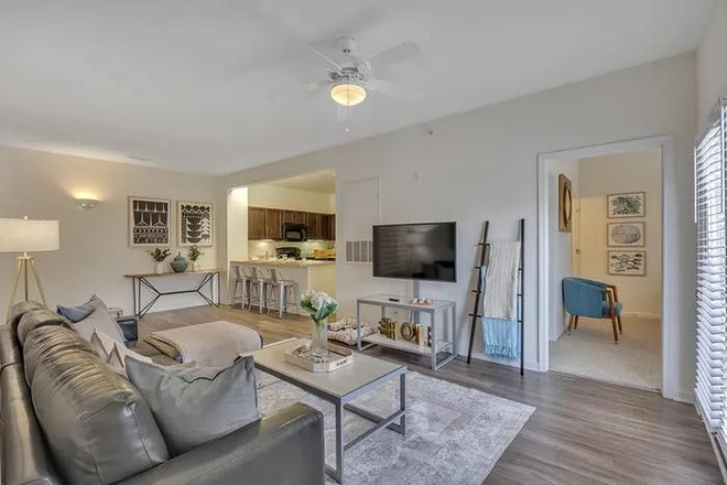 Living room - 1BR Available in 2BR Unit at Aspire Apartments