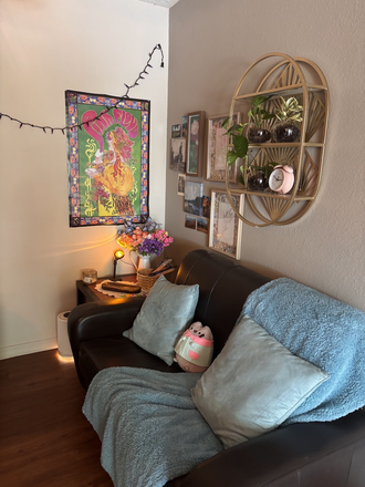 living area - Knights Circle 4x4 girls apartment sublease