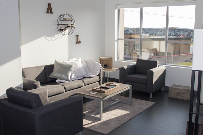 Altitude Four Bedroom Living Room - The Altitude Apartments