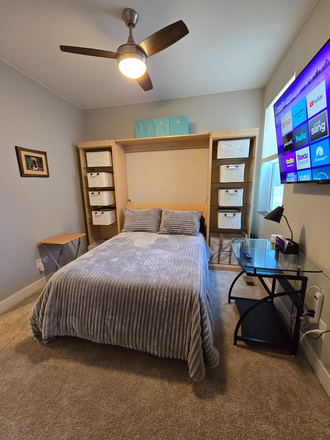 Bedroom - 1 Bedroom/Private Bathroom, Fully Furnished, All Utilities Included House