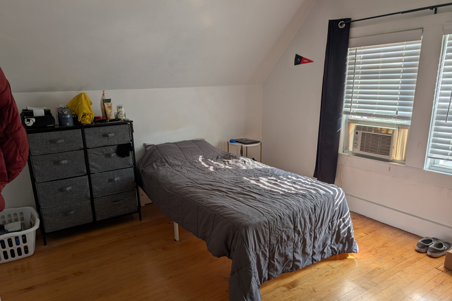 Bedroom Angle 1 - Private bedroom & bathroom available in a 3 Bed / 2 Bath apartment in Jamaica Plain.