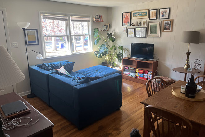 Living room - Unfurnished Room Available in Carrboro 2BR Duplex