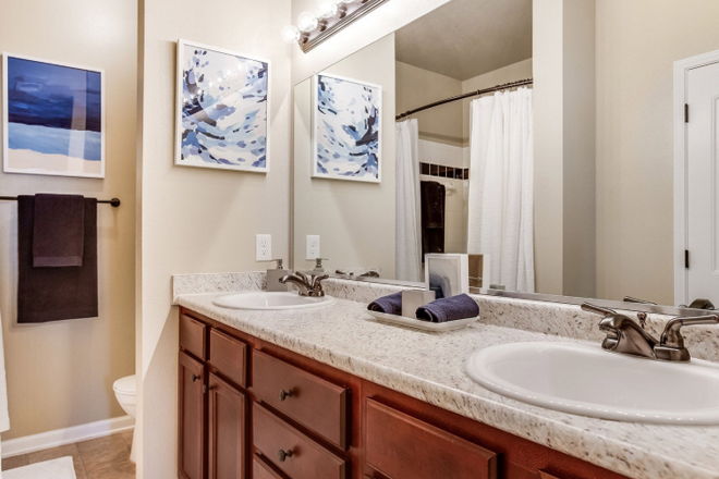 master bathroom - The Crowne on 10th Apartments